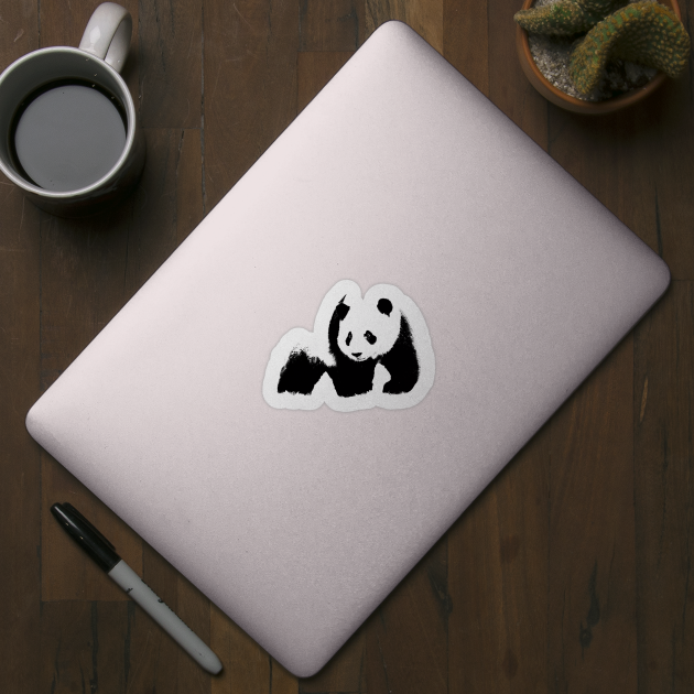 Panda pop art by phatvo